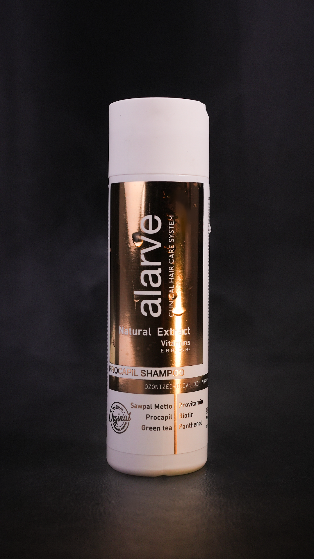 ALARVE LUXURY SHAMPOO | OZONIZED OLIVE OIL | PROCAPIL SHAMPOO