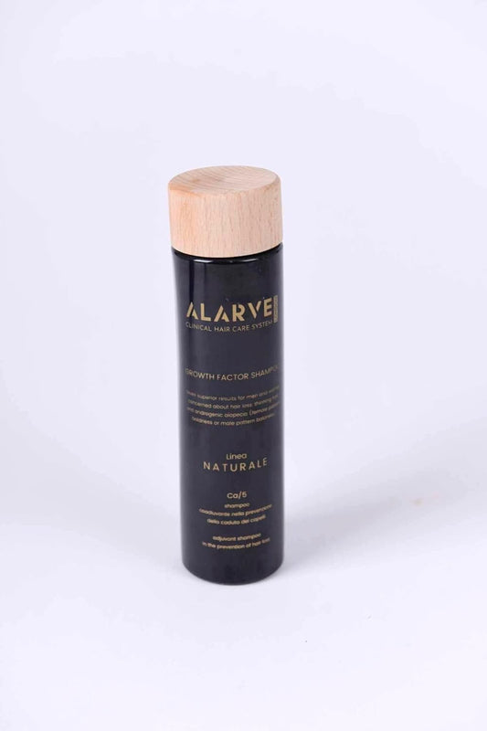 Alarve Growth Factor Shampoo – Hair Regrowth & Anti-Hair Loss Shampoo for Men & Women | Strengthens Follicles, Reduces Thinning & Promotes Fuller, Healthier Hair (250ml / 8.4oz)