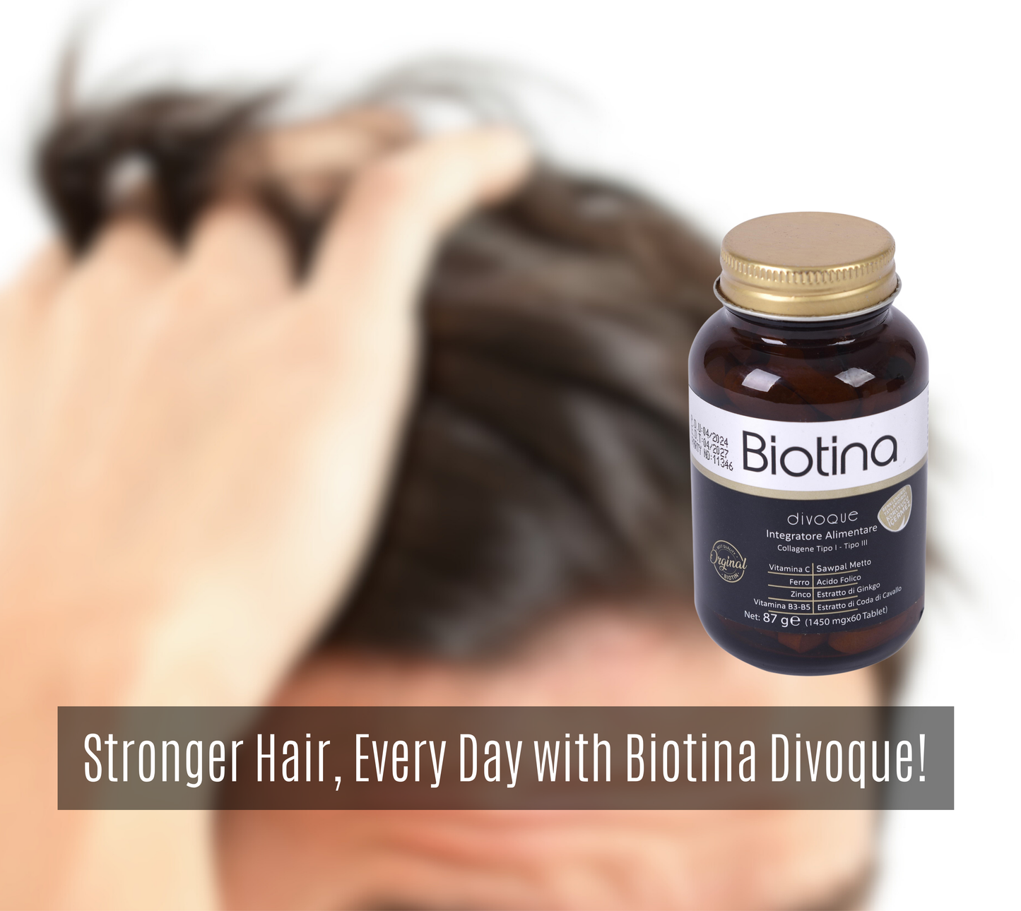 Biotina Divoque – Hair Loss Prevention Supplement