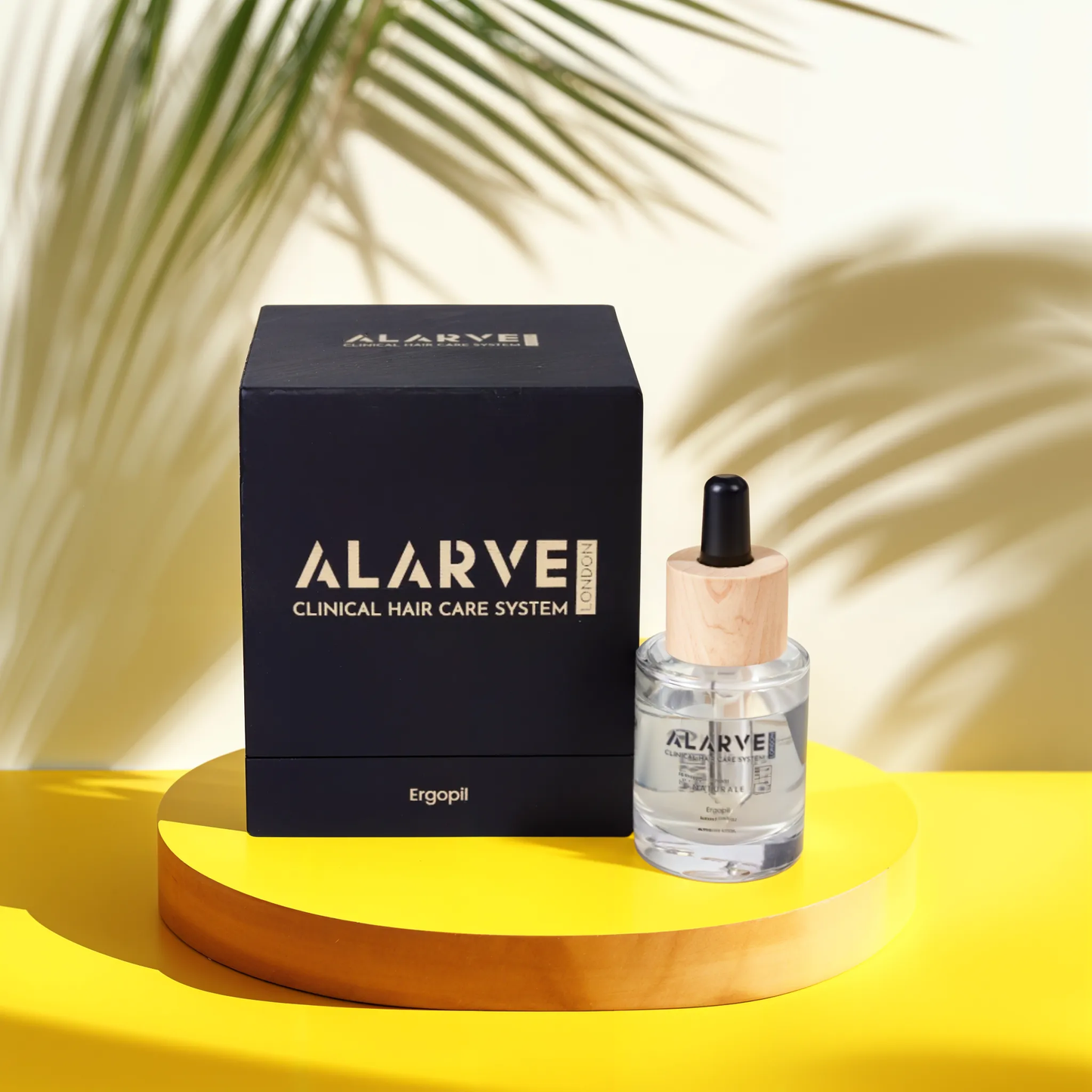 Alarve Ergopil Hair Loss Serum  Natural Ingredients Infused Clinical Hair Care System